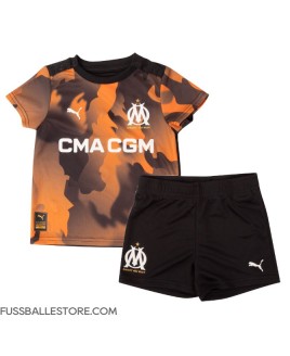 Günstige Olympique de Marseille 3rd trikot Kinder 2023-24 Kurzarm (+ Kurze Hosen)